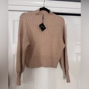 Zaful Women’s Mock Turtle Neck Cropped Top - NWT